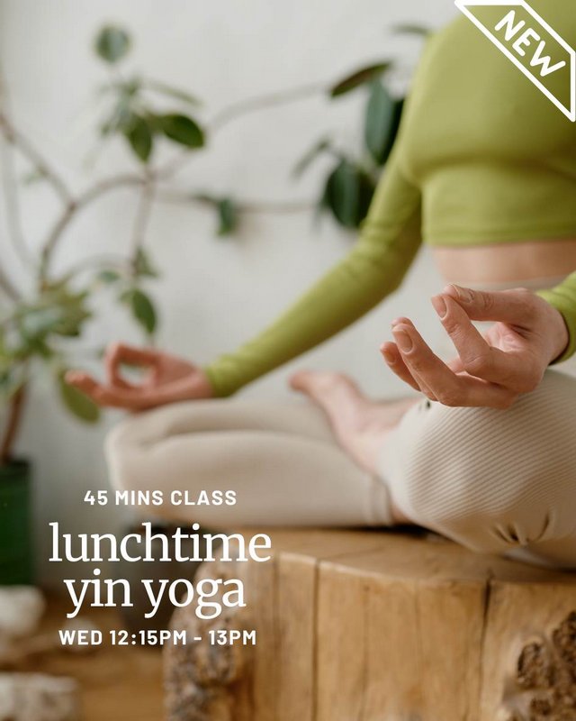 Lunchtime Yin Yoga 45 mins